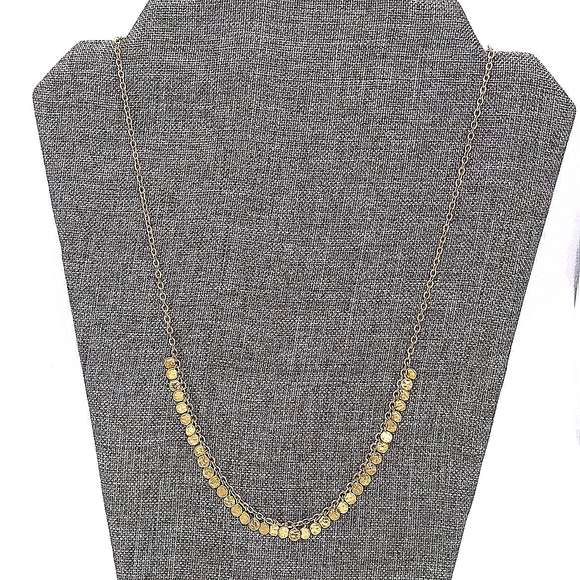 SILPADA Let it Glow Necklace in Gold Brass KR-36" - Picture 5 of 5